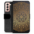 Etui Portfel Premium - Samsung Galaxy S21 5G - Mandala