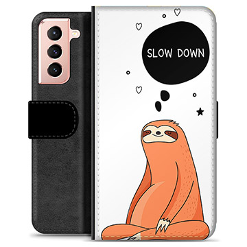 Etui Portfel Premium - Samsung Galaxy S21 5G - Slow Down