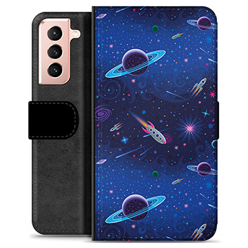 Etui Portfel Premium - Samsung Galaxy S21 5G - Wszechświat