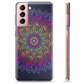 Etui TPU - Samsung Galaxy S21 5G - Kolorowa Mandala