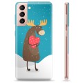 Etui TPU - Samsung Galaxy S21 5G - Słodki Łoś