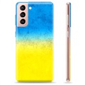 Etui TPU Flaga Ukrainy - Samsung Galaxy S21 5G - Dwubarwne