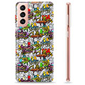 Etui TPU - Samsung Galaxy S21 5G - Graffiti