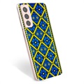Etui TPU Ukraina - Samsung Galaxy S21 5G - Ornament