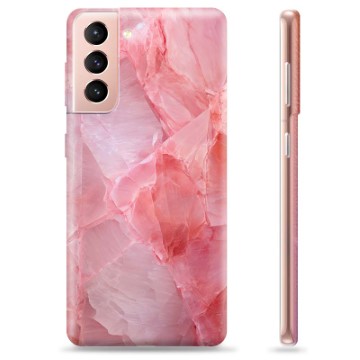 Etui TPU - Samsung Galaxy S21 5G - Różowy Kwarc