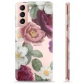Etui TPU - Samsung Galaxy S21 5G - Romantyczne Kwiaty