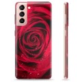 Etui TPU - Samsung Galaxy S21 5G - Róża