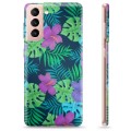 Etui TPU - Samsung Galaxy S21 5G - Tropikalne Kwiaty