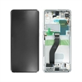Samsung Galaxy S21 Ultra 5G Panel Przedni i Wyświetlacz LCD GH82-26035B - Srebrny