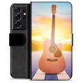 Etui Portfel Premium - Samsung Galaxy S21 Ultra 5G - Gitara