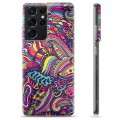 Etui TPU - Samsung Galaxy S21 Ultra - Abstrakcyjne Kwiaty