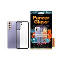 Samsung Galaxy S21+ 5G PanzerGlass ClearCase Antybakteryjne Etui - Czerń / Przezroczysty