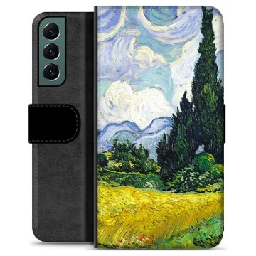 Etui Portfel Premium - Samsung Galaxy S22+ 5G - Cipreste