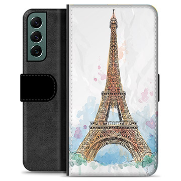 Etui Portfel Premium - Samsung Galaxy S22+ 5G - Paryż