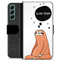 Etui Portfel Premium - Samsung Galaxy S22+ 5G - Slow Down