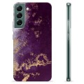 Etui TPU - Samsung Galaxy S22+ 5G - Złota Śliwka