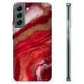 Etui TPU - Samsung Galaxy S22+ 5G - Złoty Rubin