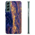 Etui TPU - Samsung Galaxy S22+ 5G - Złote Zmierzchy