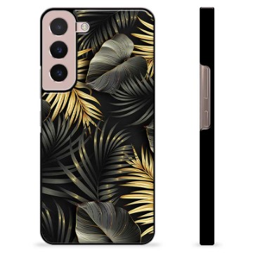 Obudowa Ochronna - Samsung Galaxy S22 5G - Złote Liście