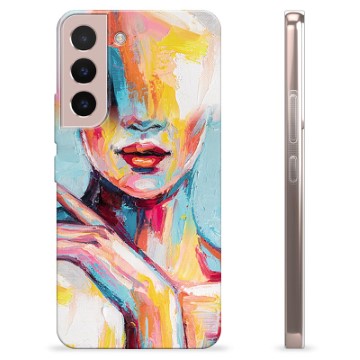 Etui TPU - Samsung Galaxy S22 5G - Retrato Abstrato