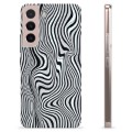 Etui TPU - Samsung Galaxy S22 5G - Hipnotyzująca Zebra