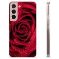 Etui TPU - Samsung Galaxy S22 5G - Róża