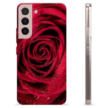 Etui TPU - Samsung Galaxy S22 5G - Róża