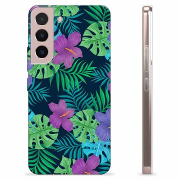 Etui TPU - Samsung Galaxy S22 5G - Tropikalne Kwiaty