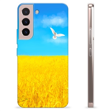 Etui TPU Ukraina - Samsung Galaxy S22 5G - Pole pszenicy