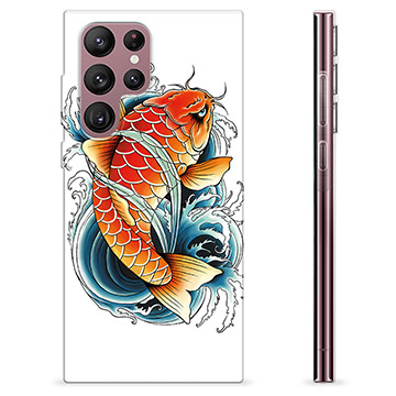 Etui TPU - Samsung Galaxy S22 Ultra 5G - Ryba Koi