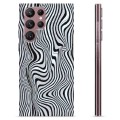 Etui TPU - Samsung Galaxy S22 Ultra 5G - Hipnotyzująca Zebra