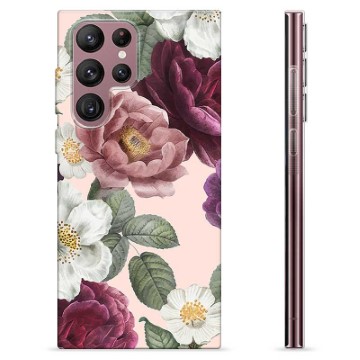 Etui TPU - Samsung Galaxy S22 Ultra 5G - Romantyczne Kwiaty