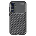 Samsung Galaxy S23 FE Etui z TPU Beetle Włókno Węglowe - Czarne