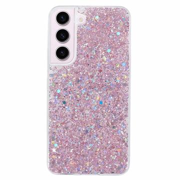 Samsung Galaxy S23 Etui z TPU Glitter Flakes