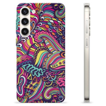 Etui TPU - Samsung Galaxy S23+ 5G - Abstrakcyjne Kwiaty