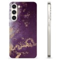 Etui TPU - Samsung Galaxy S23+ 5G - Złota Śliwka