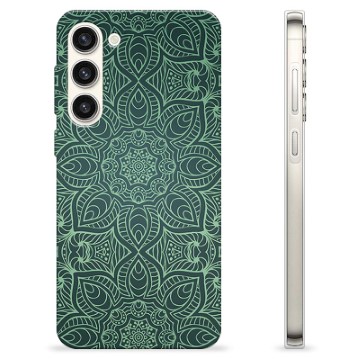 Etui TPU - Samsung Galaxy S23+ 5G - Zielona Mandala