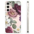 Etui TPU - Samsung Galaxy S23+ 5G - Romantyczne Kwiaty