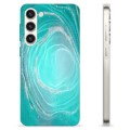 Etui TPU - Samsung Galaxy S23+ 5G - Turkusowe Wir