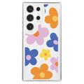 Samsung Galaxy S23 Ultra Fashion TPU Etui - Kolorowe kwiaty