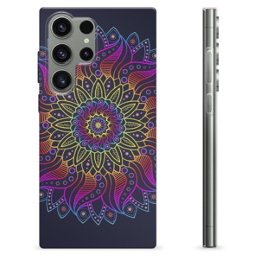 Etui TPU - Samsung Galaxy S23 Ultra 5G - Kolorowa Mandala