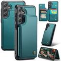 Etui Caseme C22 na karty RFID do Samsung Galaxy S24 FE - zielone