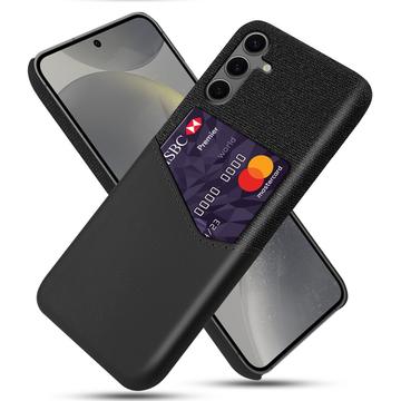 Samsung Galaxy S24 FE Etui KSQ z Miejscem na Kartę - Czarne