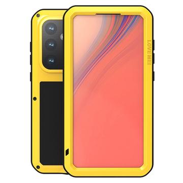 Samsung Galaxy S24 FE Hybrydowe Etui Love Mei Powerful - Żółty