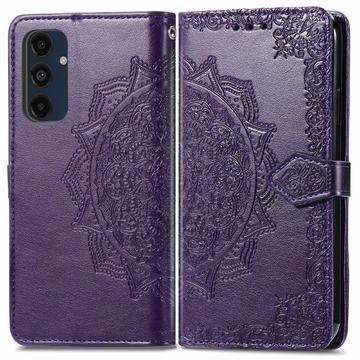 Samsung Galaxy S24 FE Etui z Portfelem z Serii Mandala