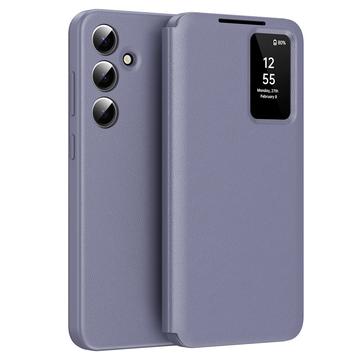 Samsung Galaxy S24 FE Smart Clear View Etui z klapką z kieszenią na kartę