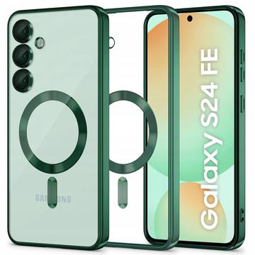 Samsung Galaxy S24 FE Tech-Protect MagFlex Etui - kompatybilny z MagSafe - Dżungla Zielona