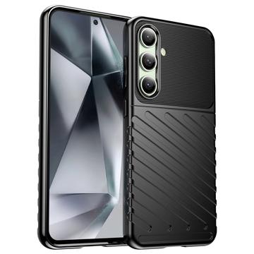 Samsung Galaxy S24 FE Etui z TPU Thunder Serii - Czarne