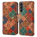 Samsung Galaxy S24 Etui na Portfel na Cztery Pory Roku - Zima