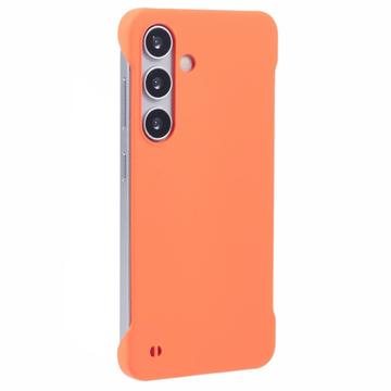 Samsung Galaxy S24 Bezramkowe Plastikowe Etui – Pomarańcz